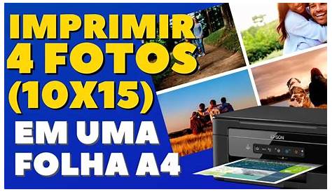 4 Formas de Imprimir Fotos 8x12 ou 10x15 em Papel Fotográfico