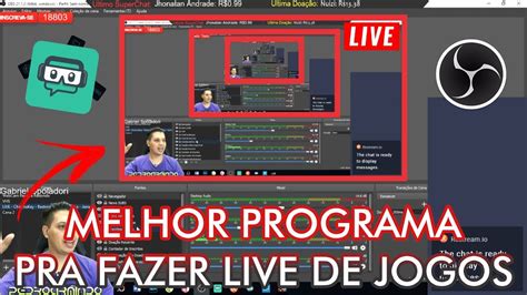 programa para fazer live na twitch