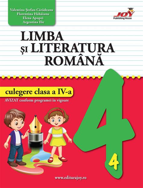 programa scolara limba romana clasa a 4a