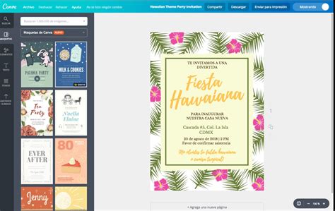 Ejemplos de Programas para Hacer Invitaciones Gratis