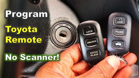Programing A Toyota Key Fob