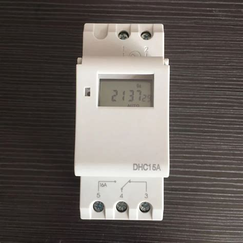 Programmable Time Switch Digital Dhc15A
