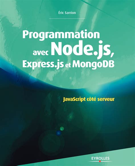 programmation avec node js express js et mongodb pdf