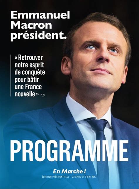 programme emmanuel macron 2017