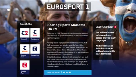 programme eurosport 1 et 2