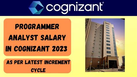 programmer analyst in cognizant salary