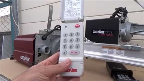 Programming A Genie Intellicode Garage Door Opener