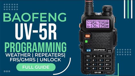 Master the Programming of Baofeng UV-5R with Expert Tips and Tricks