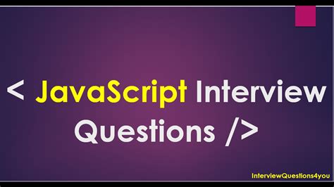 programming interview questions javascript