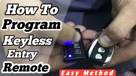Programming Keyless Entry