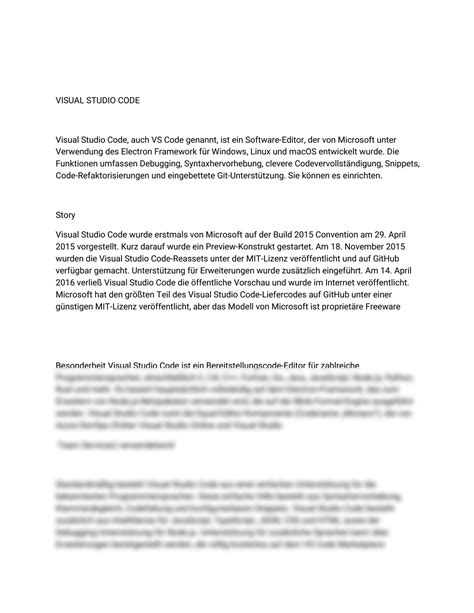 Programming Language In German