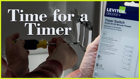 Programming Leviton Timer Switch