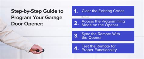 Programming Your Garage Door