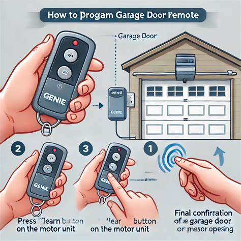 Genie Garage Door Remote Programming 2 Easy Steps YouTube