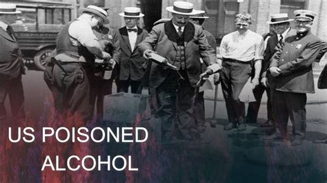 prohibition alcohol poisoning