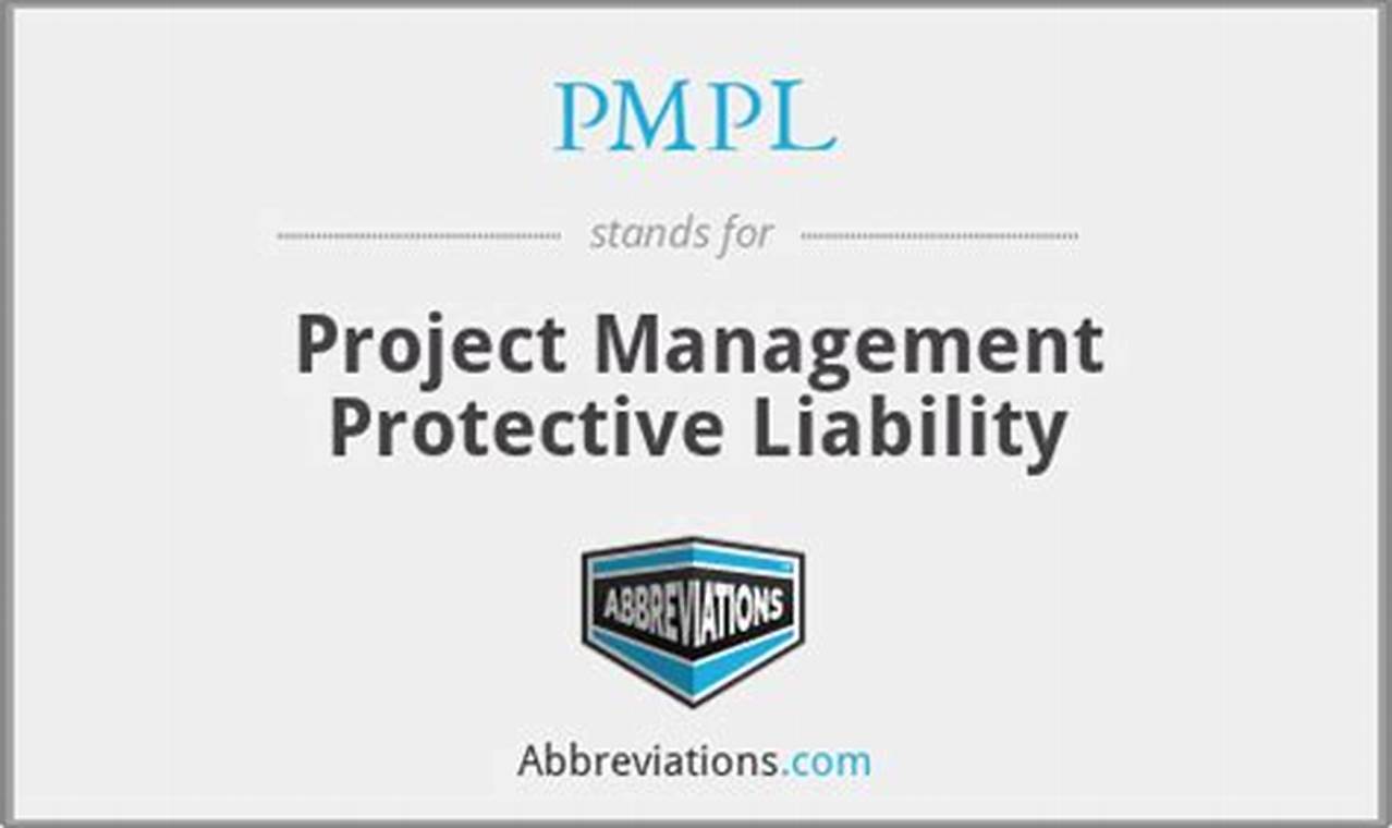 project management protective liability insurance
