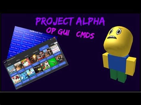 project alpha hack roblox