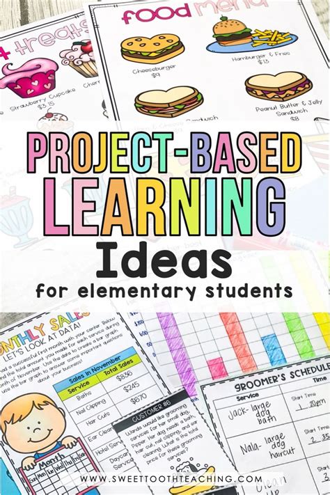 project based learning activities examples pdf