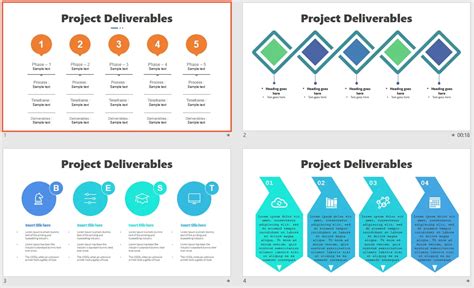 project deliverables examples in project management