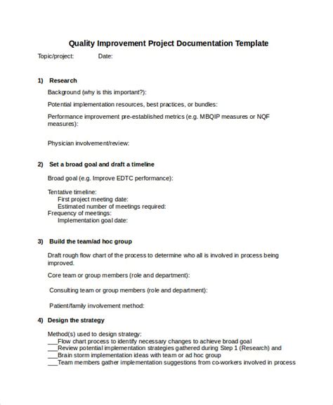 project documentation sample pdf free download