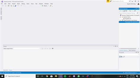 Project File Cannot Be Loaded Visual Studio 2019