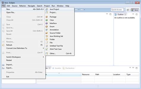 Project From Folder Eclipse