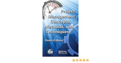 project management concepts methods and techniques