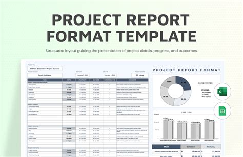 Project Management Reports List