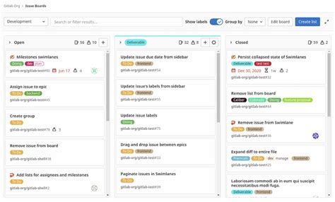 project management tools gitlab