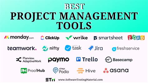 project management tools in software engineering