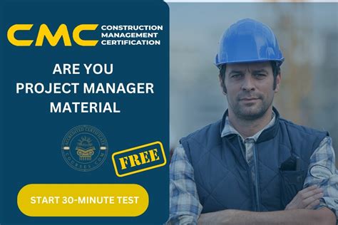 project manager construction certification
