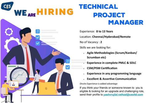 project manager job vacancies
