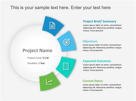 project ppt template free download