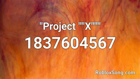 project project x roblox id code｜TikTok Search