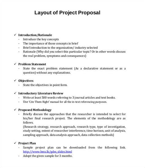 project proposal methodology sample pdf