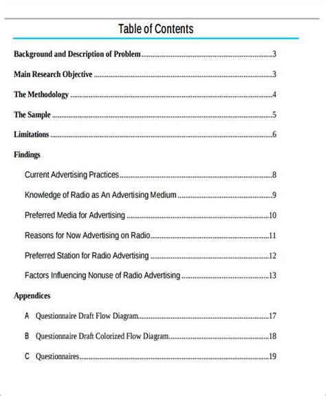 project report format pdf
