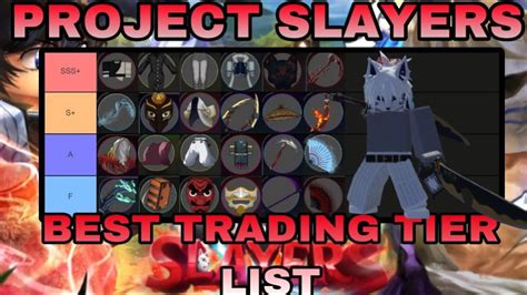 project slayers all item tier list comparison