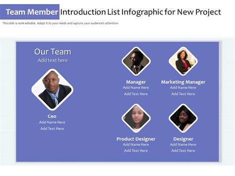project team introduction example
