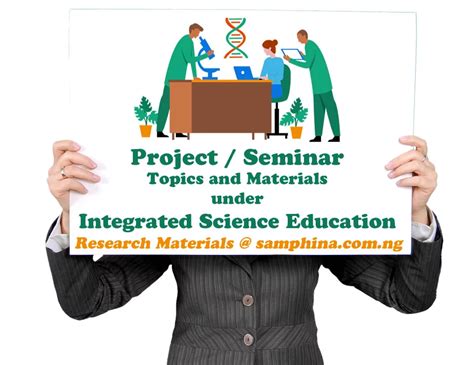 project topics in integrated science education