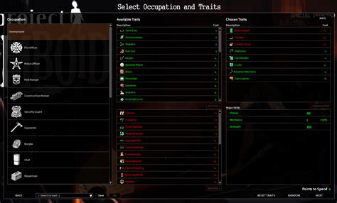 project zomboid class builder
