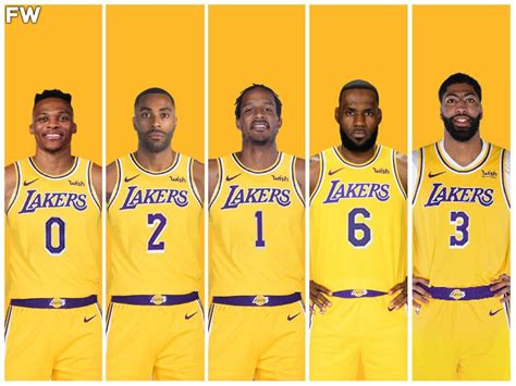 projected 2022 la lakers line up