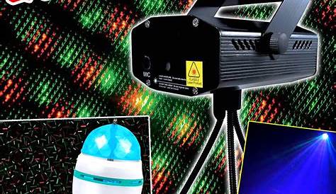 Projecteur laser lumière Noël argent thème Noël pour