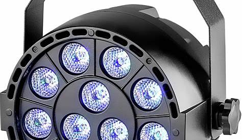BeamZ PAR36 Spot Projecteur d'effets lumineux 9x LED 3