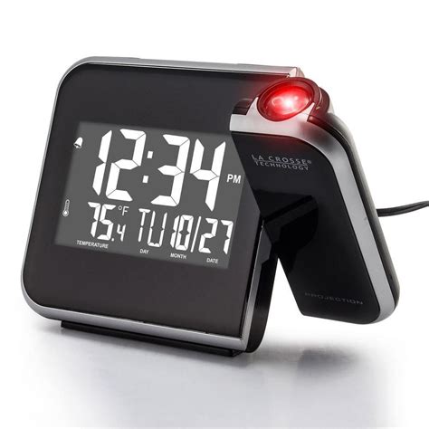 Projection Clock Set Alarm