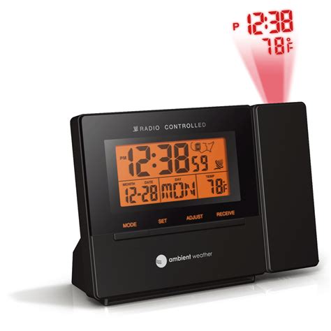 Projection Clock With Weather