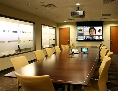 projector for conference room with screen