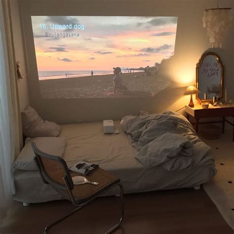 Projector In Bedroom Aesthetic