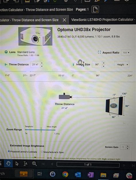 Projector Questions