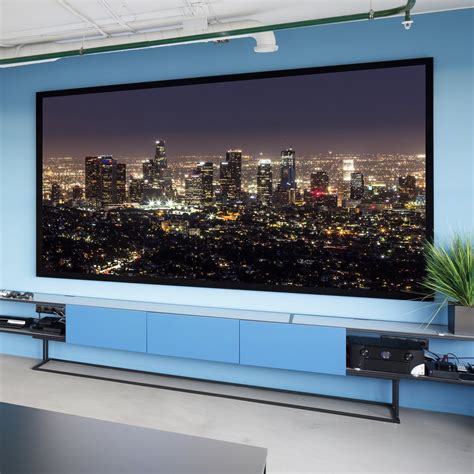 Projector Screen Black Felt