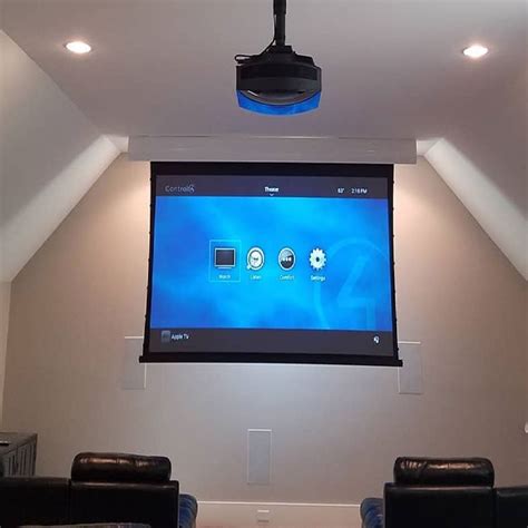 Projector Screen Ceiling Wall Mount